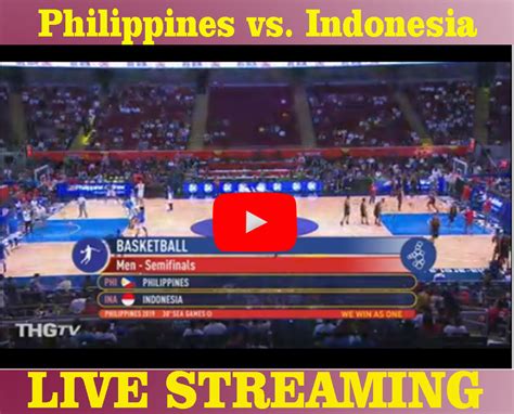live streaming sea games 2019 basketball